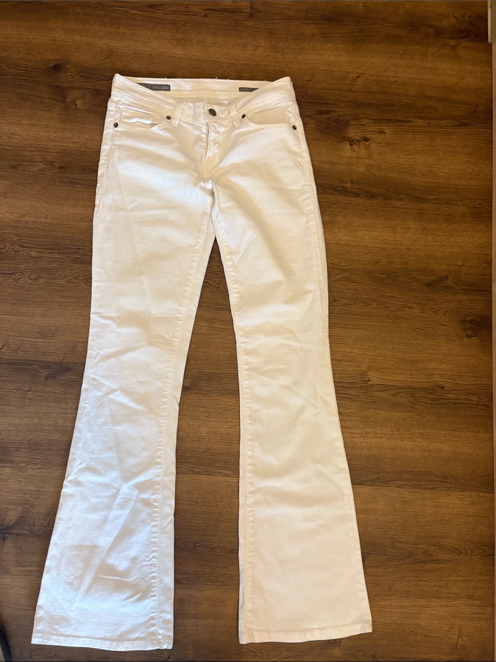 Citizens Of Humanity White Flare Jeans - Picture 7 of 7